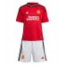 Billiga Manchester United Marcus Rashford #10 Barnkläder Hemma fotbollskläder till baby 2023-24 Kortärmad (+ Korta byxor)